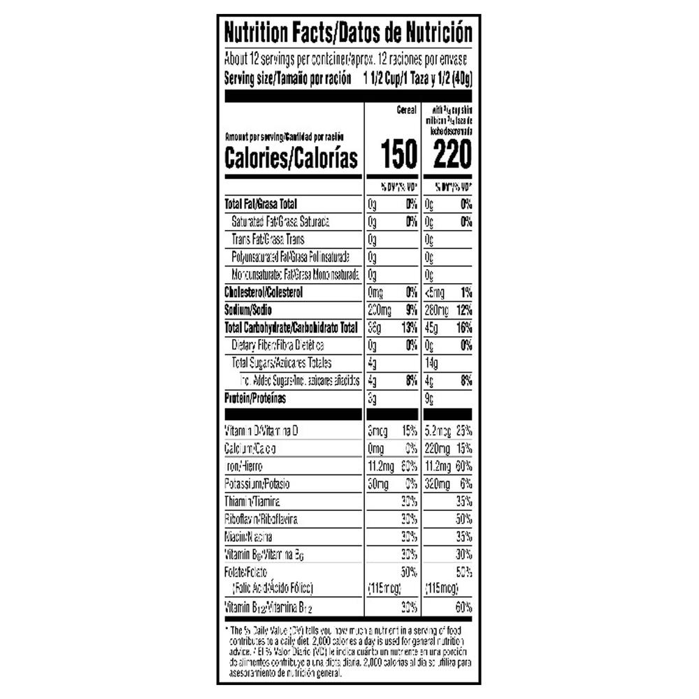 Rice Krispies Nutrition Facts Treat House | Jumbo 6oz Fun 'N Fruity