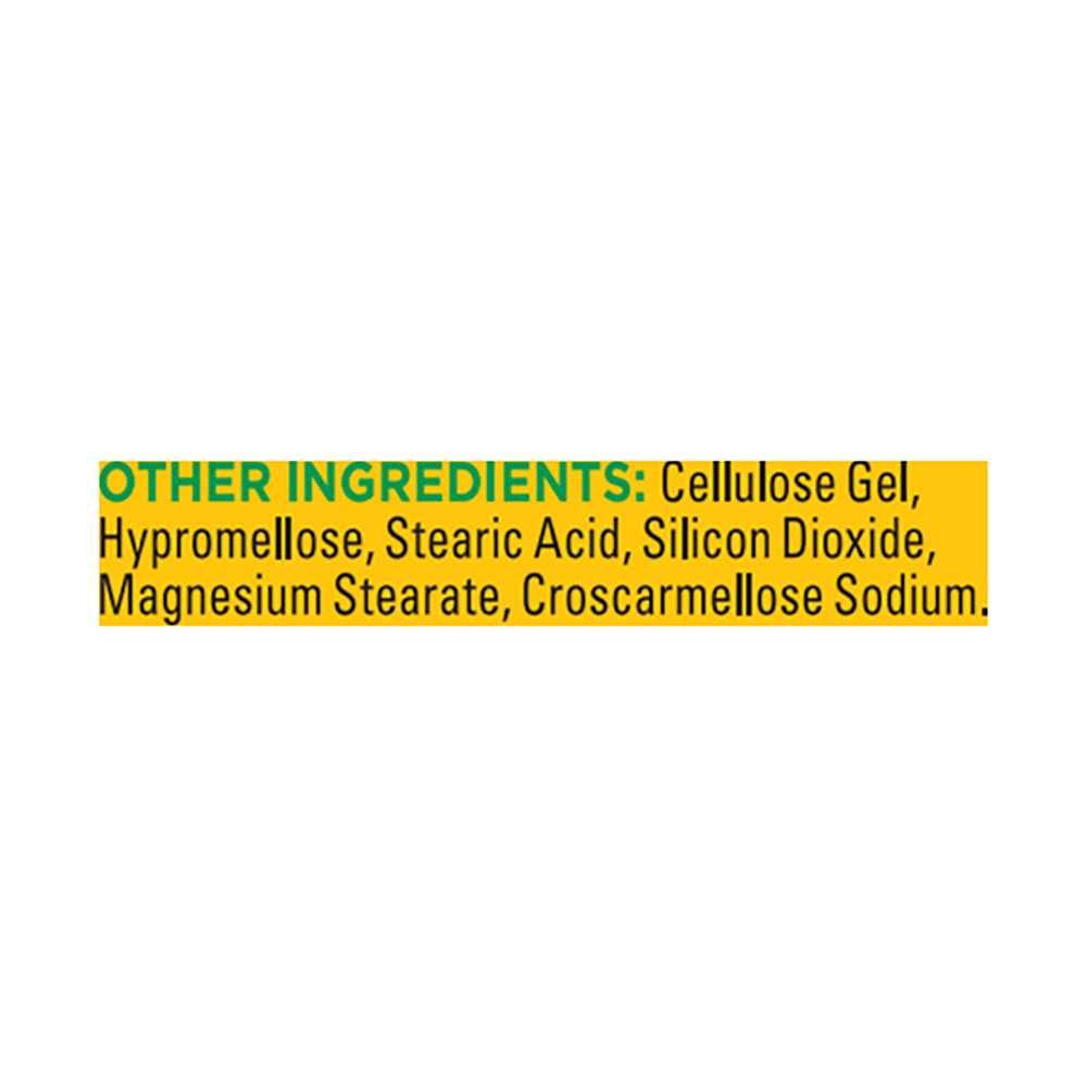 Nature Made Time Release 1000 mcg Vitamin B12-Ingredients