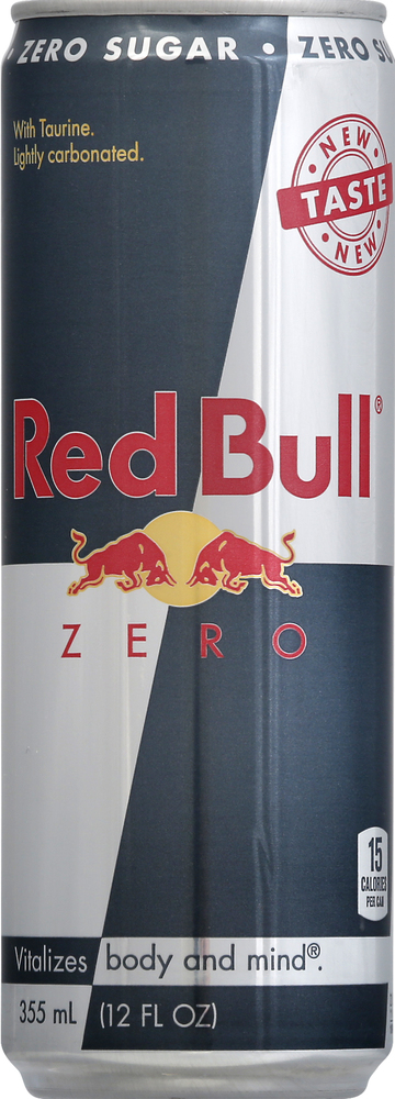 Red Bull Zero Energy Drink with 114mg Caffeine, Taurine & B