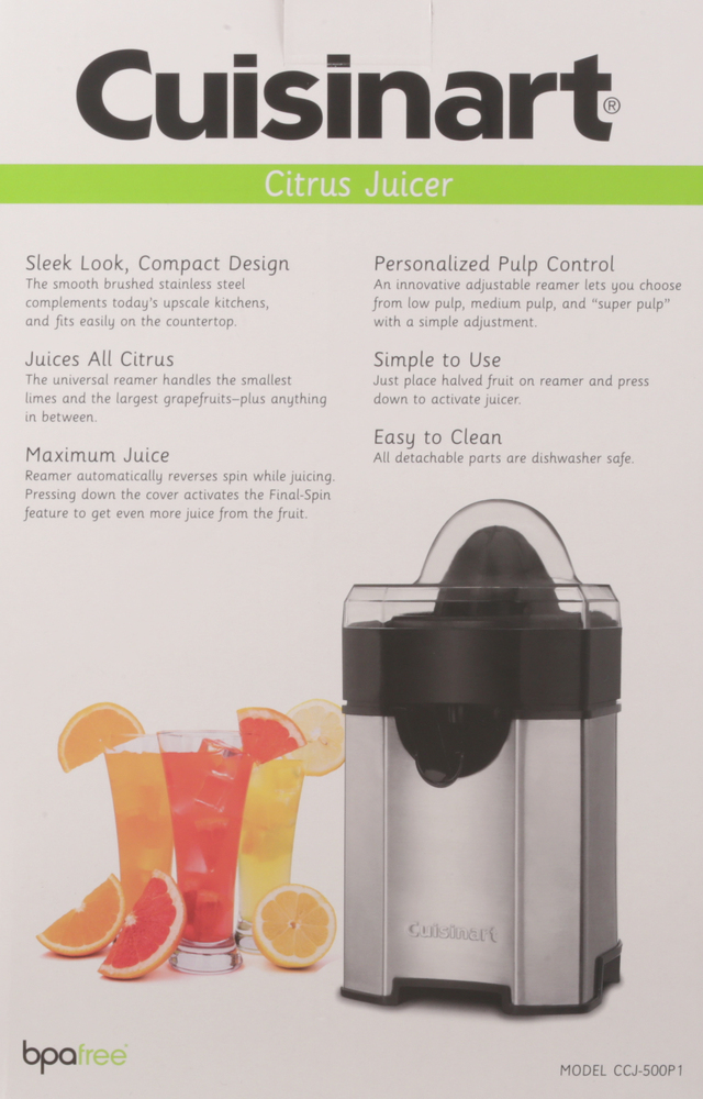 Cuisinart pulp control citrus juicer store